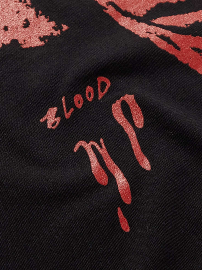 Amiri Wes Lang Solar Kings T-shirts in het zwart